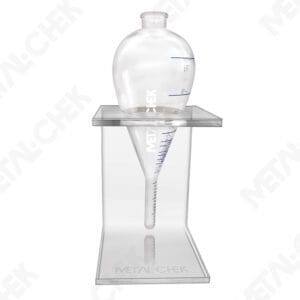 Supermagna Tubo Decantador para Partículas Magnéticas Coloridas – Tipo Pera