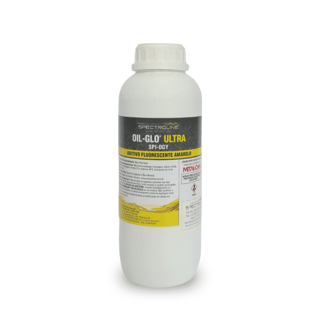 Oil-Glo Ultra SPI OGY (Amarelo) – Líquido Detector de Vazamento
